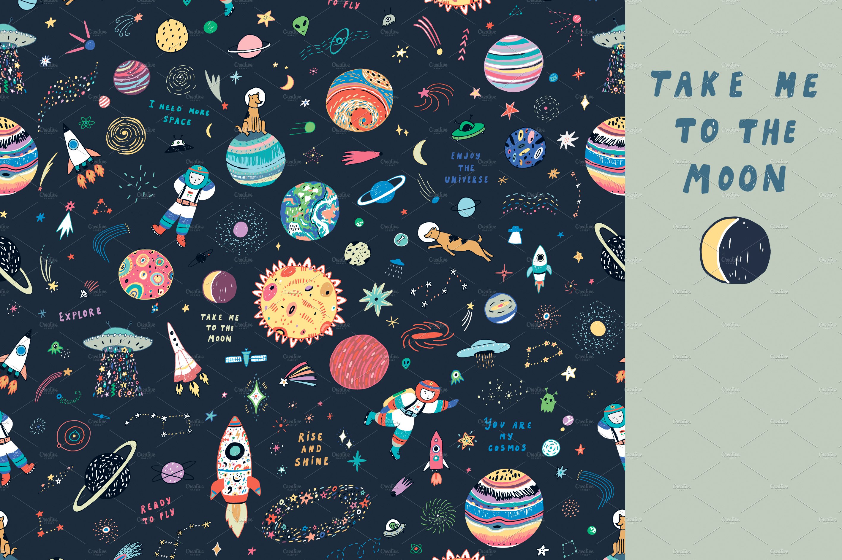 Take me to the Moon cover image.