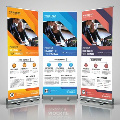 Corporate Roll up Banner cover image.