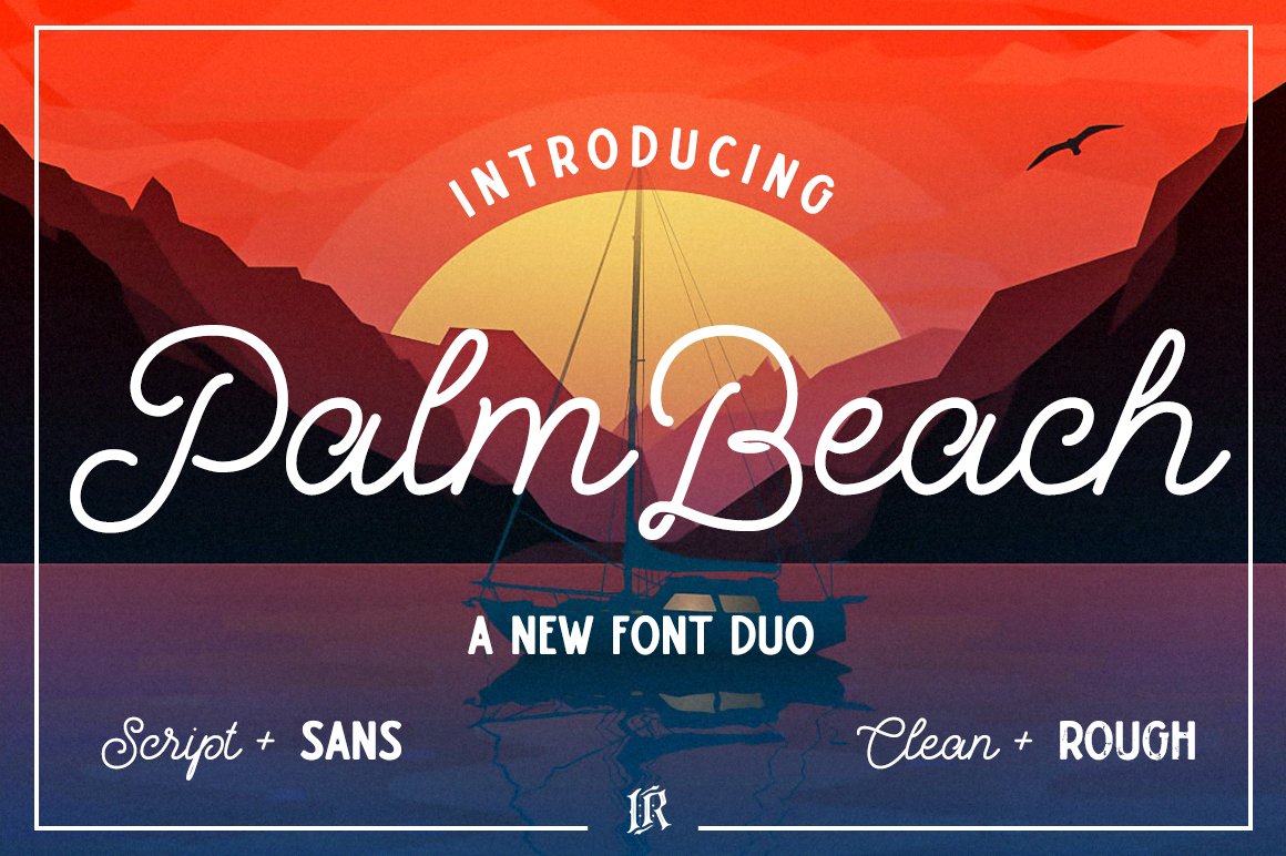 Palm Beach Font Duo cover image.