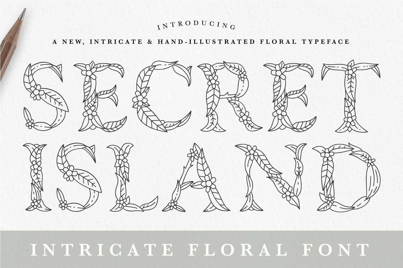 Floral Secret Island TTF preview image.