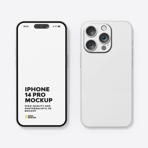 iPhone 14 Pro Mockup cover image.