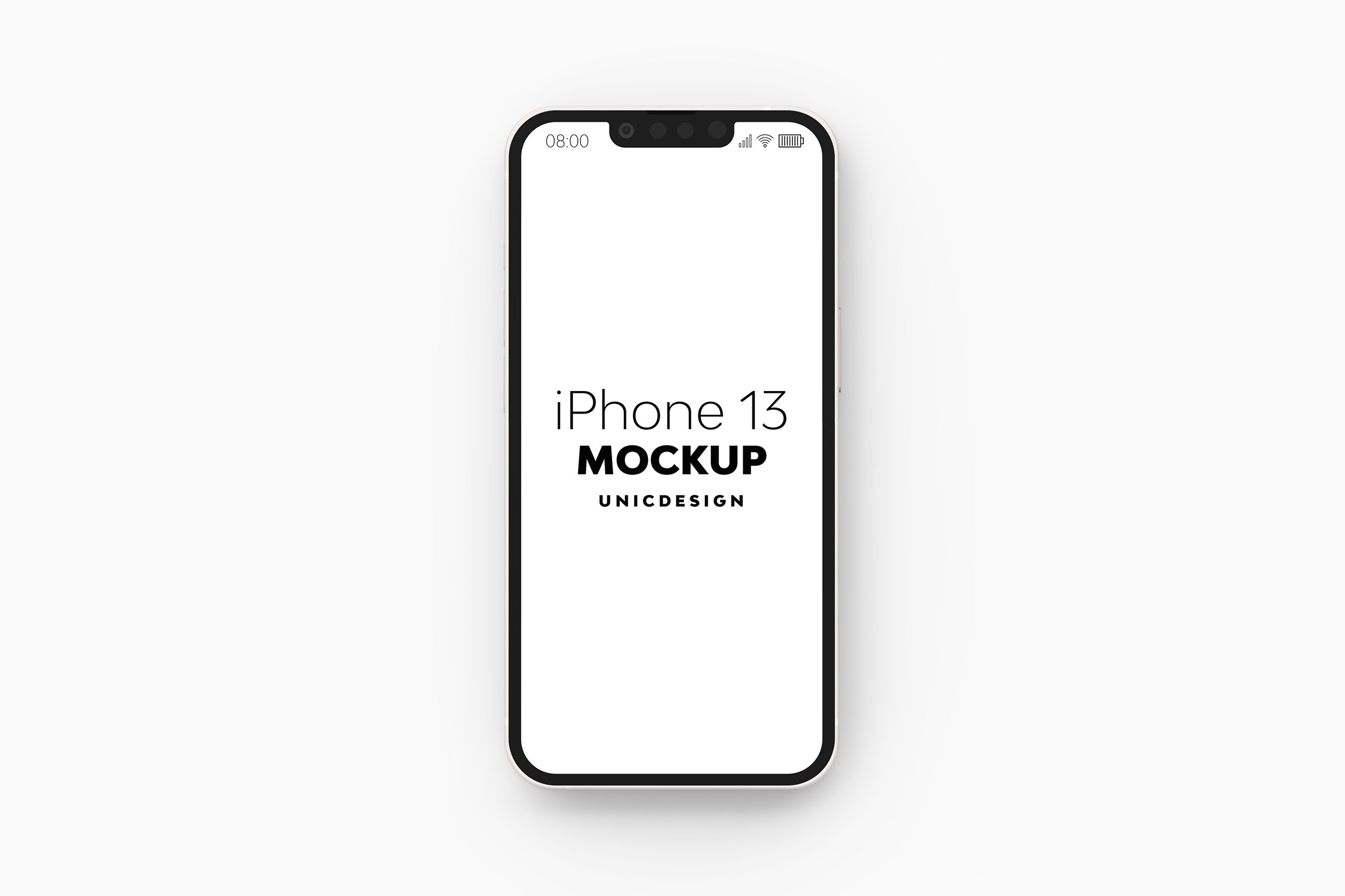 iPhone 13 Mockup cover image.