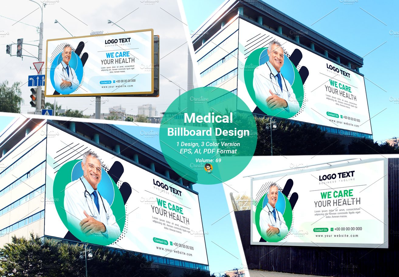 Healthcare medical banner Promotion cover image.