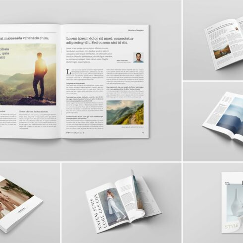 Magazine / Brochure Mockup Bundle cover image.