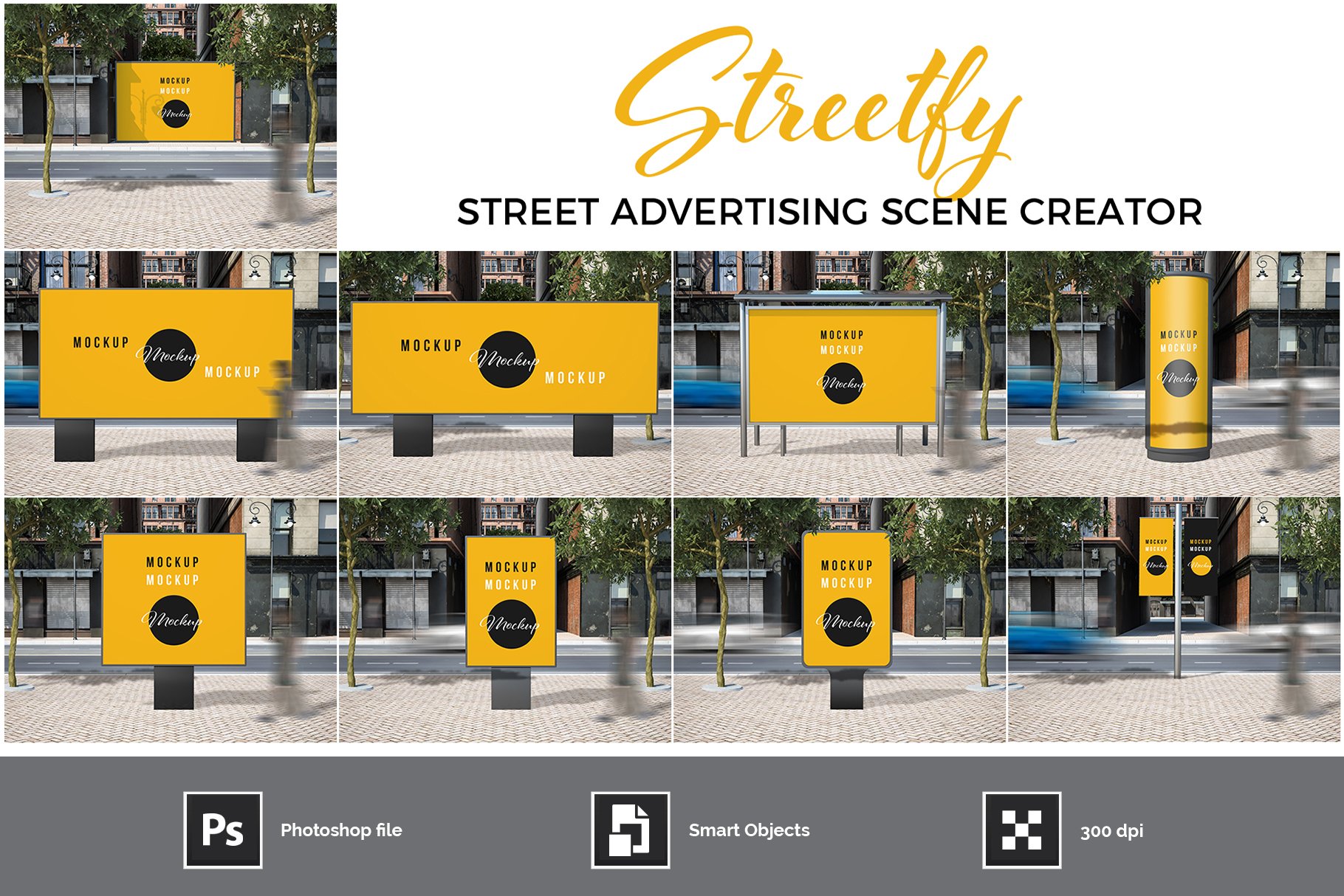 Street Advertising Scene Creator cover image.