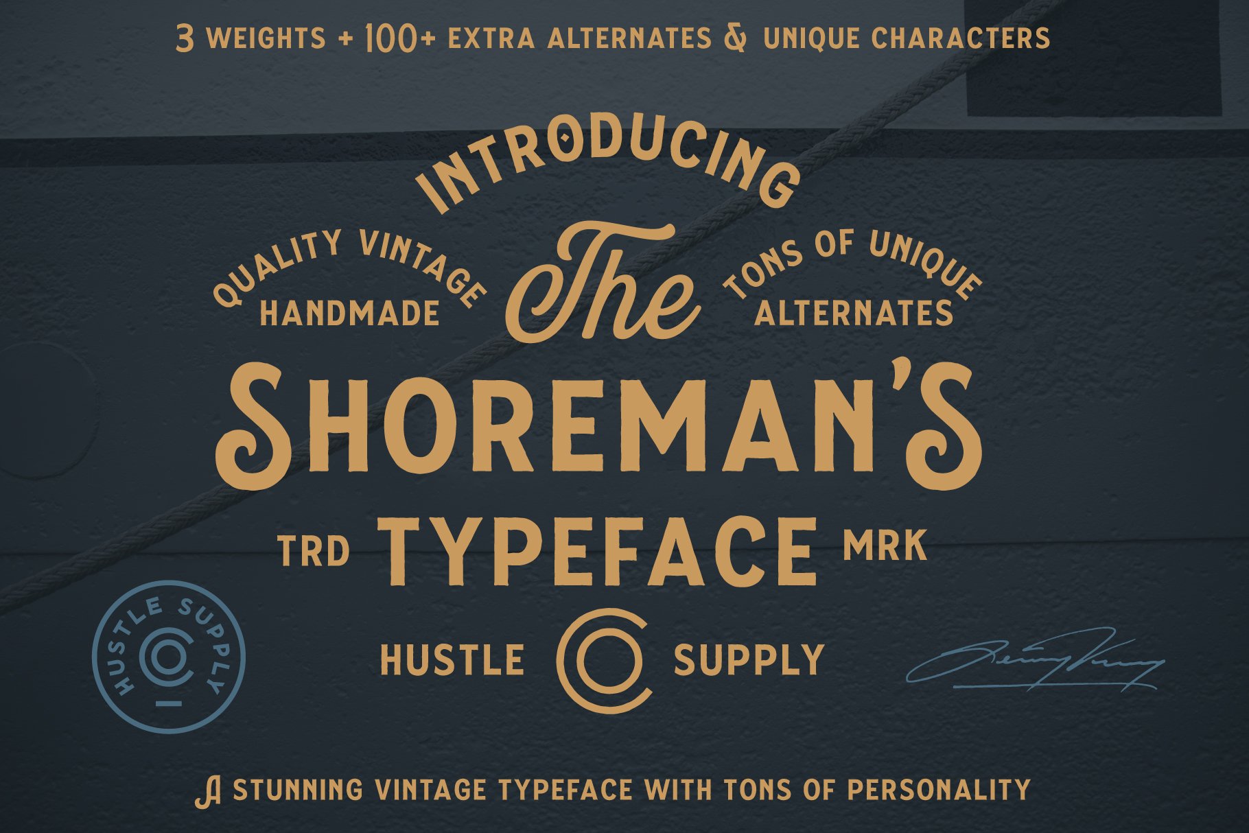 The Shoreman's Typeface cover image.