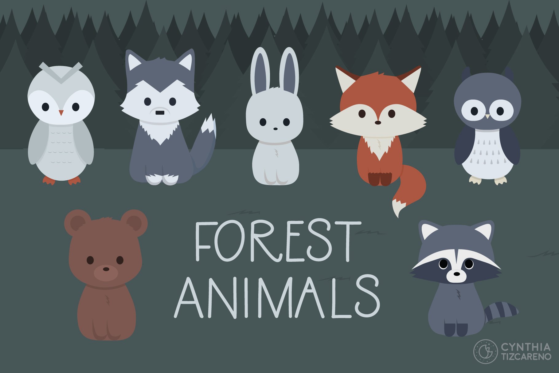 Forest Animals cover image.