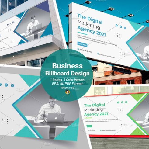 Modern Business Billboard Design cover image.