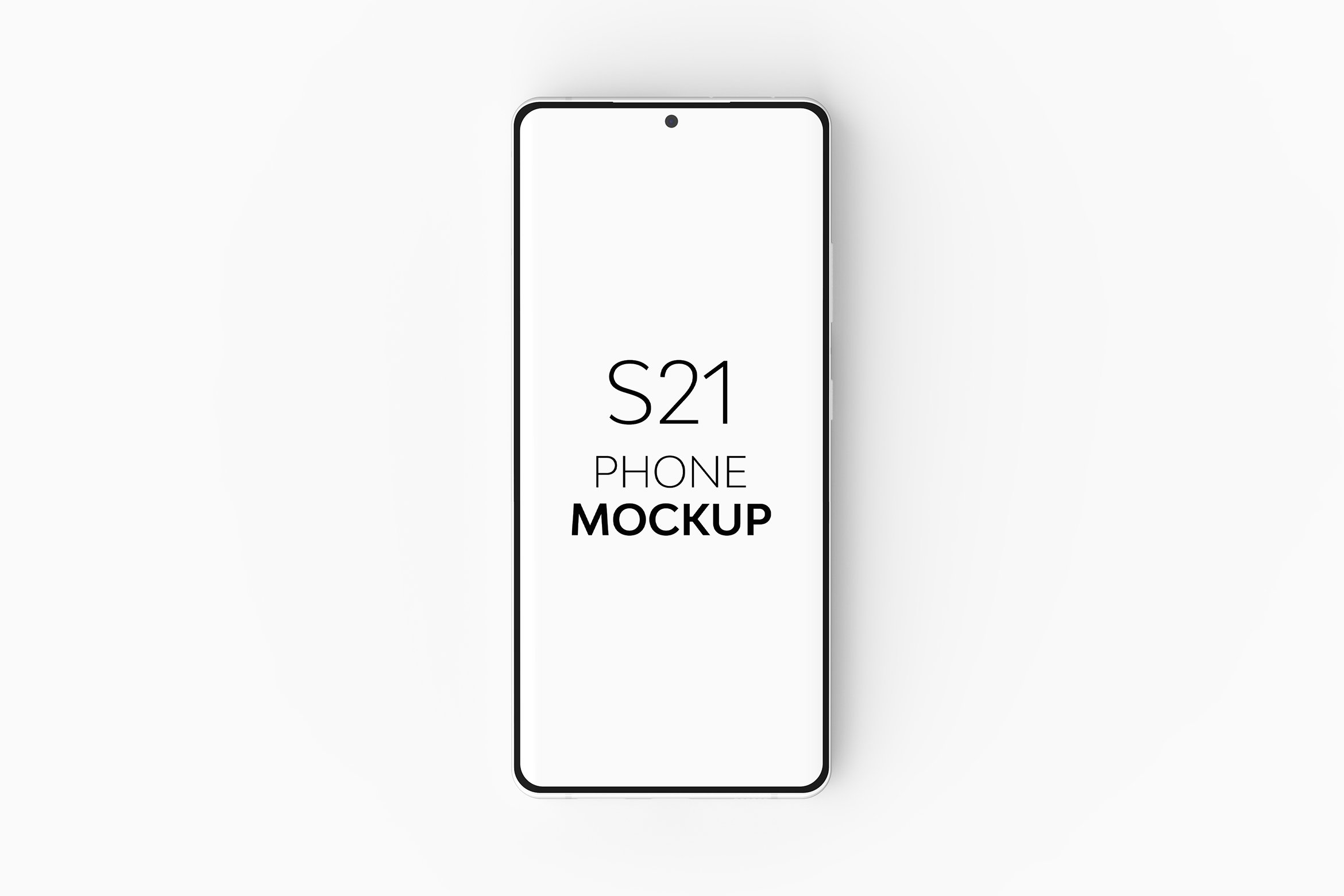 S21 Phone Mockup cover image.