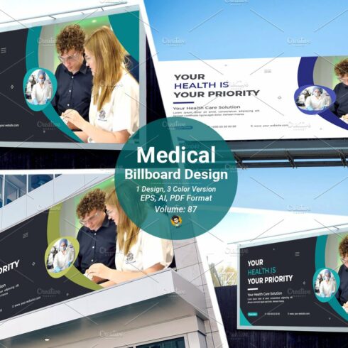 Creative Medical Billboard Banner cover image.