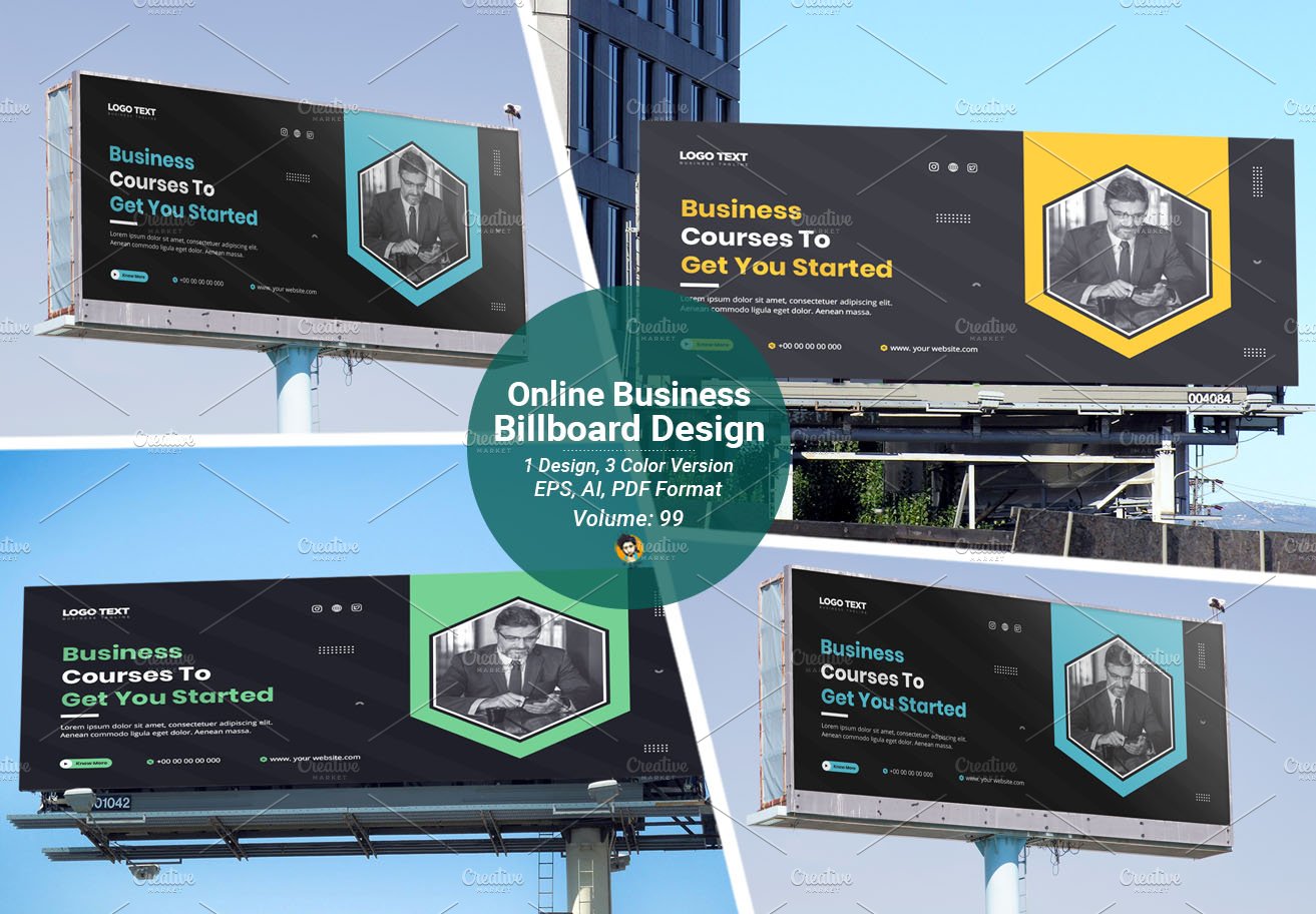 Business Online Course Billboard cover image.