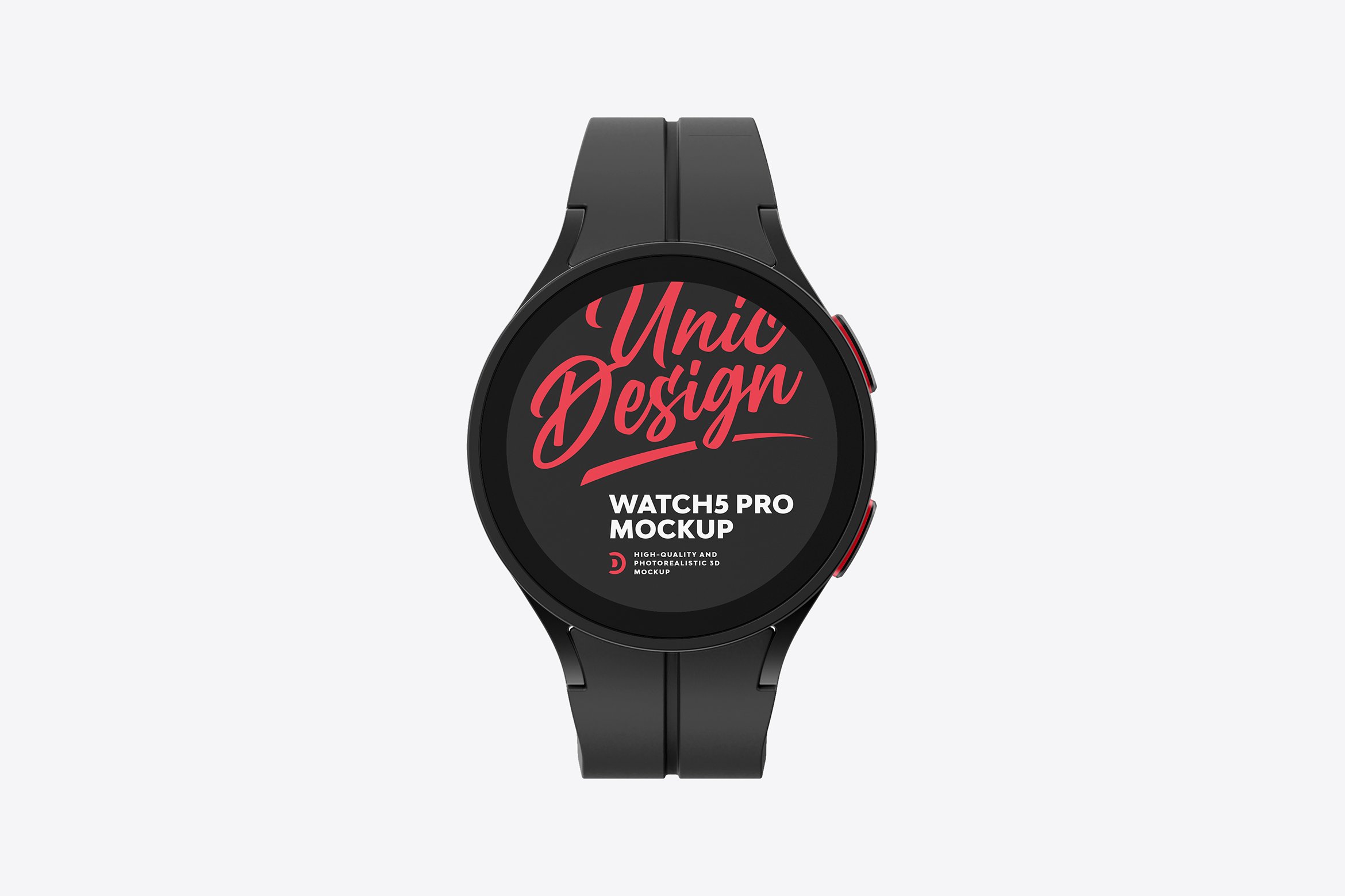 Watch5 Pro Mockup cover image.
