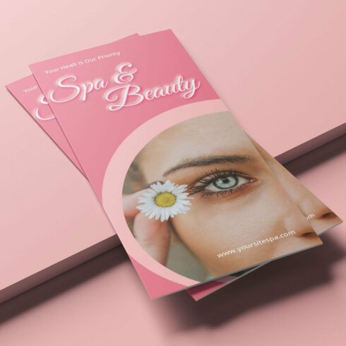 SPA & BEAUTY - TRIFOLD BROCHURE cover image.