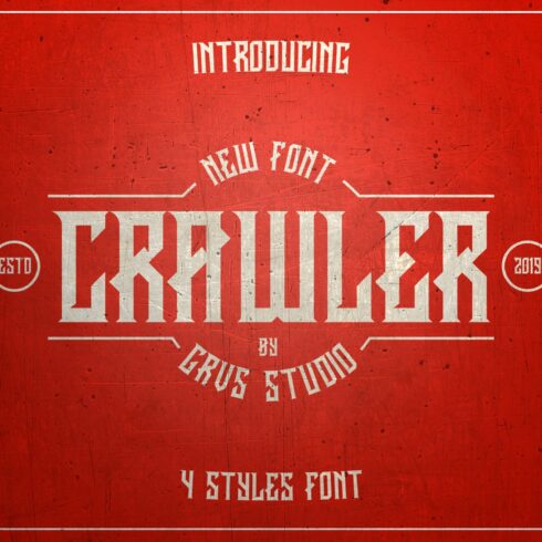 GRVS - Crawler Font cover image.