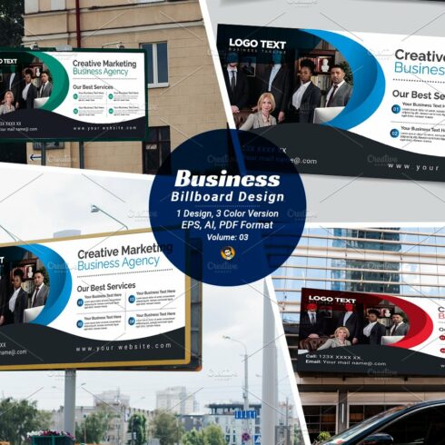 Modern Business Billboard Design cover image.