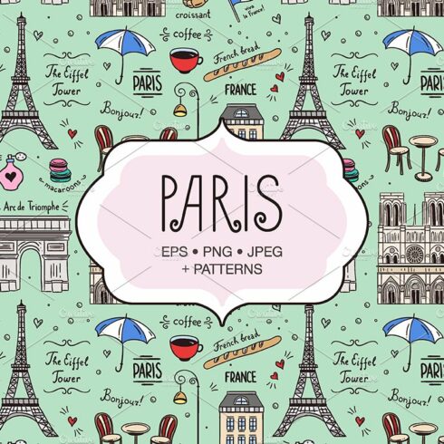 Paris Illustrations & Patterns cover image.