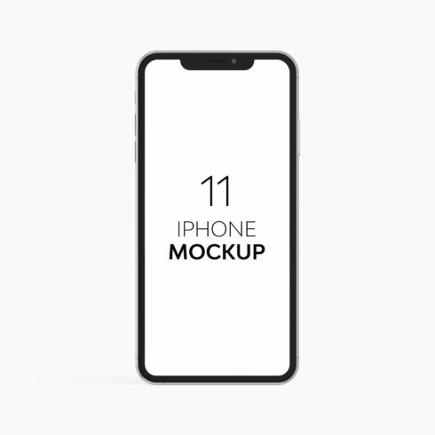 iPhone 11 Mockup cover image.