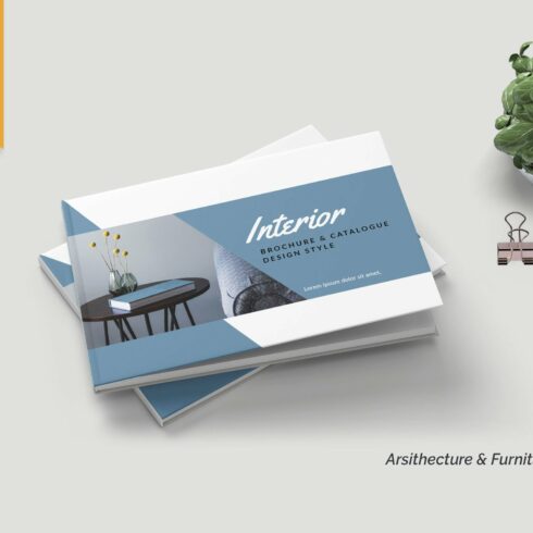 A5 INTEERIOR - Brochure Template cover image.