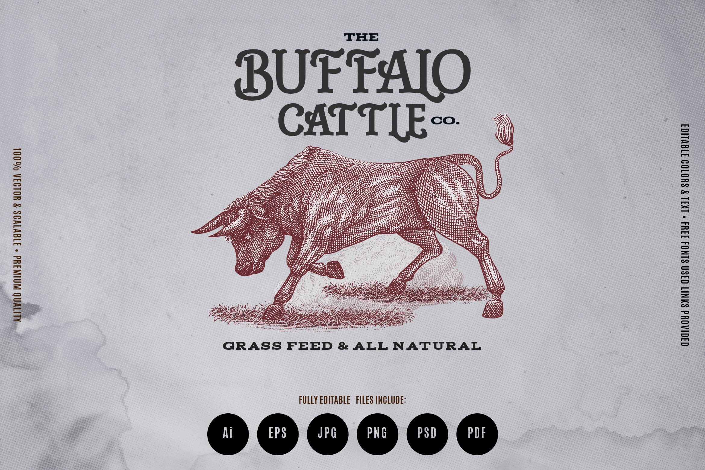 Angry Buffalo Engraving Logo cover image.