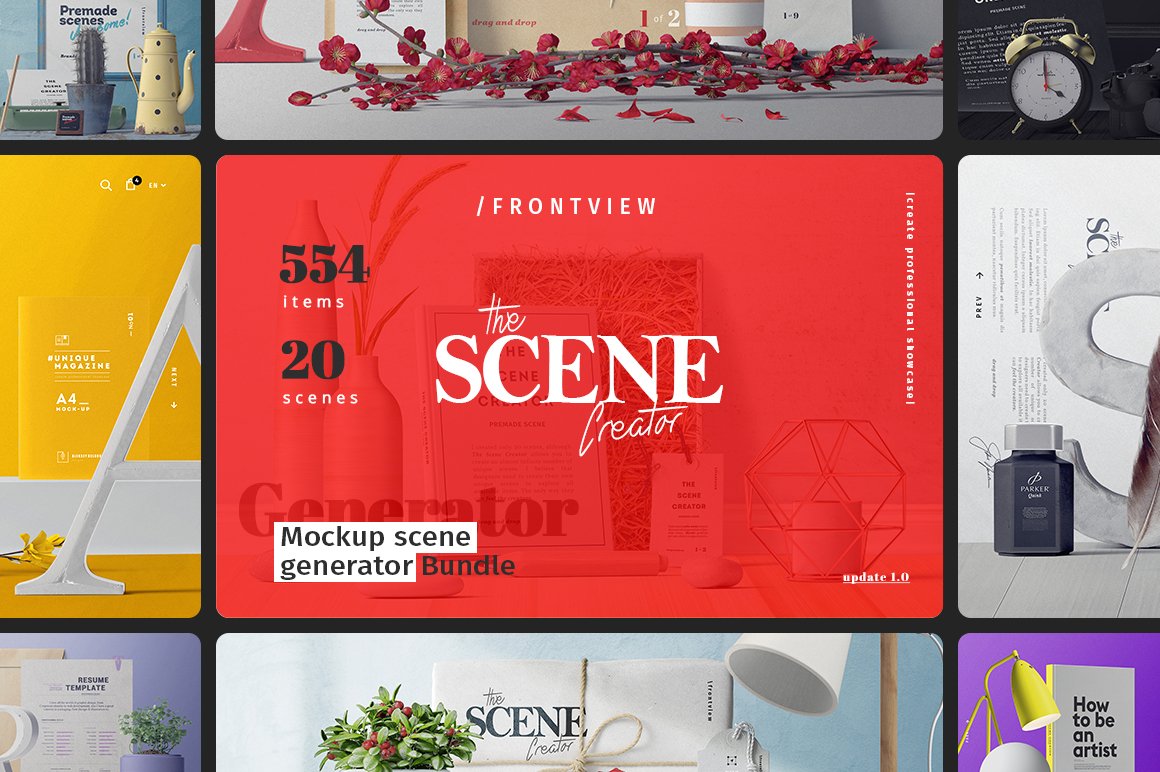 50%OFF The Scene Creator - Frontview cover image.