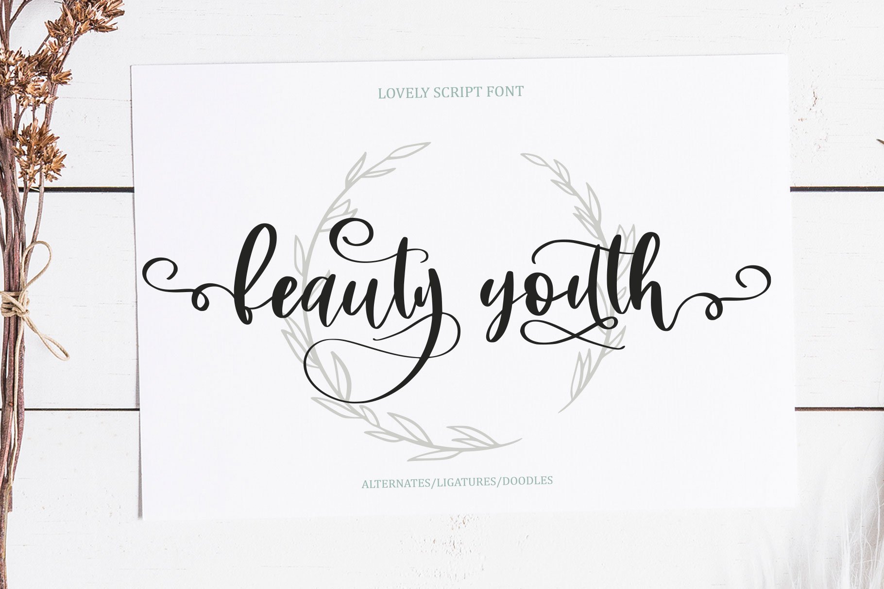 Beauty Youth. Lovely Script cover image.