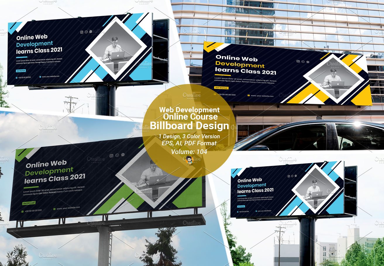 Digital Marketing Billboard Banner cover image.