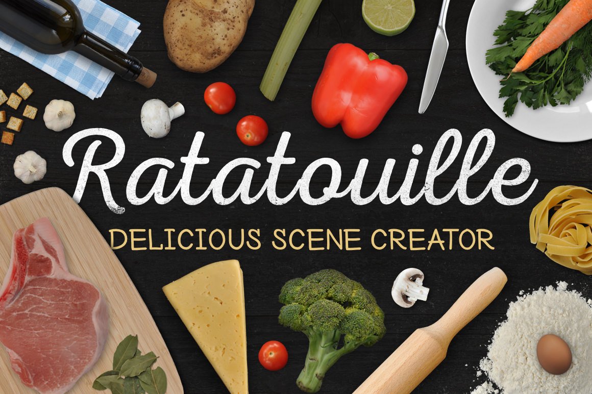 Ratatouille Delicious Scene Creator cover image.