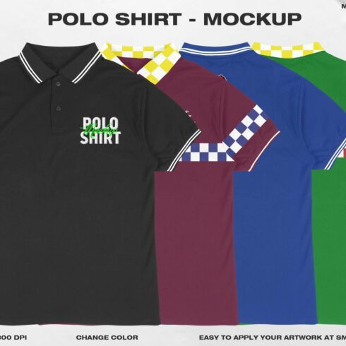 Polo Shirt - Mockup cover image.