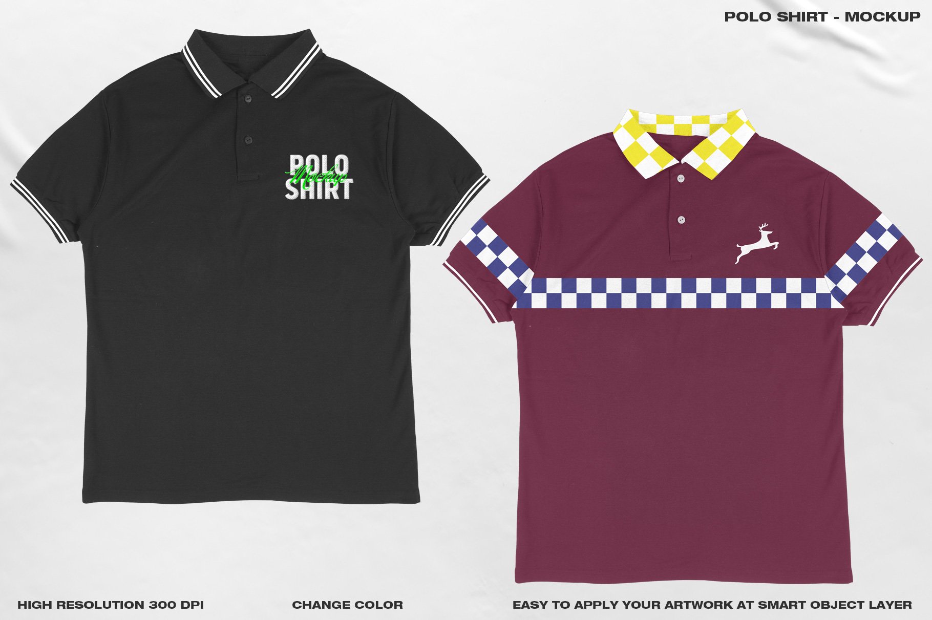 Polo Shirt - Mockup preview image.