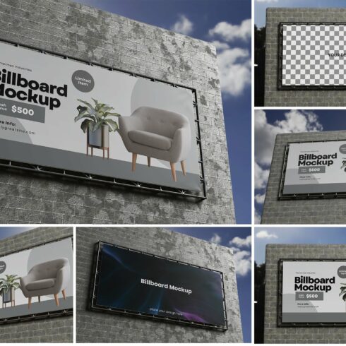 Outdoor Billboard Mockup cover image.