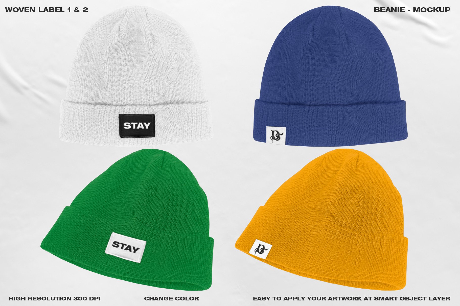 BEANIE MOCKUP preview image.