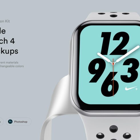 Apple Watch 4 Mockups | PK cover image.