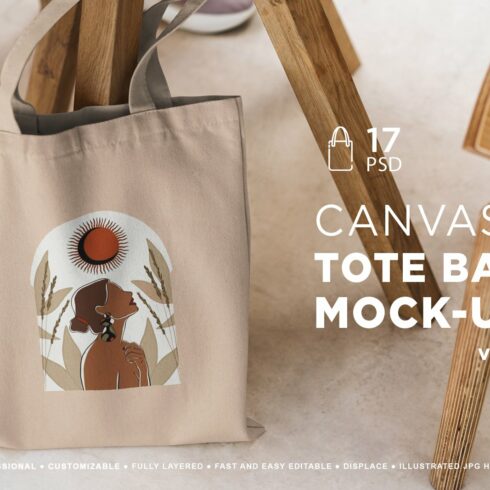 Tote Bag Mock-Up Lifestyle Vol.2 cover image.