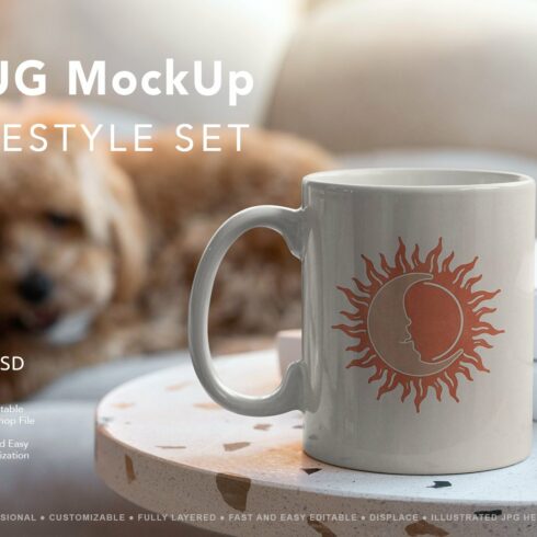 Mug MockUp Lifestyle Set cover image.