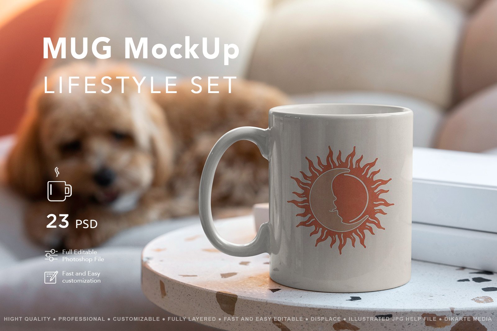 Mug MockUp Lifestyle Set cover image.