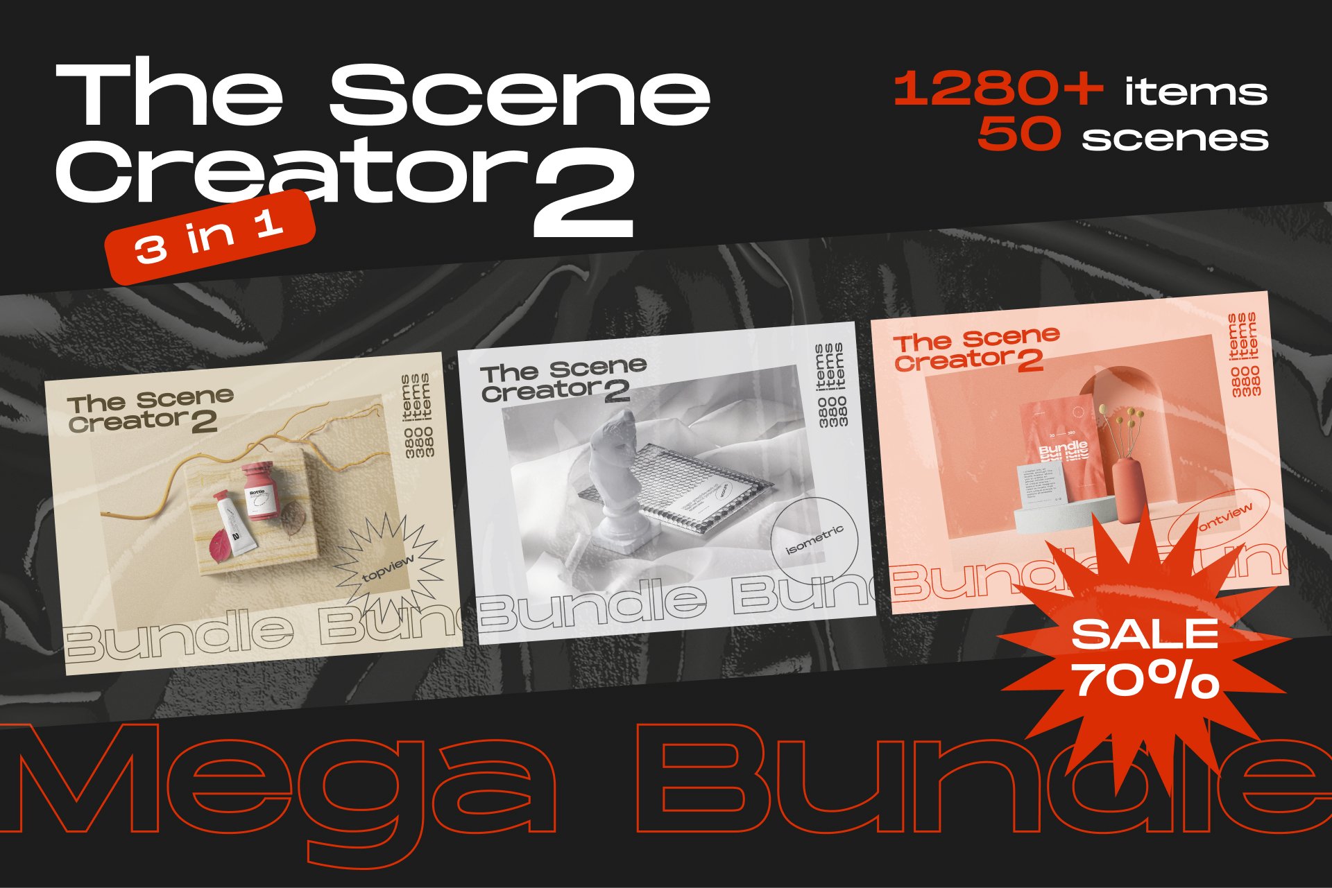 The Scene Creator 2 - Bundle 3 in 1 cover image.