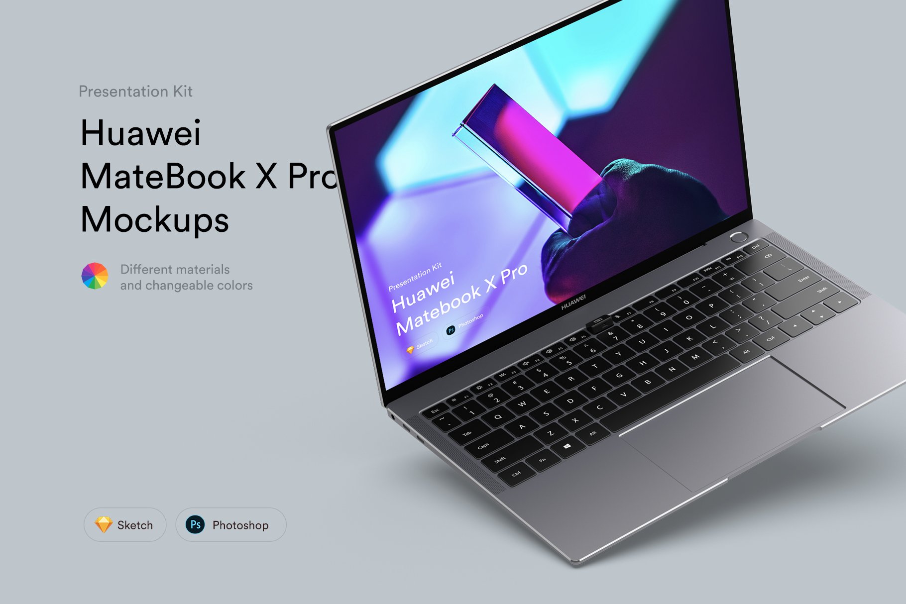 MateBook X Pro Mockups | PK cover image.