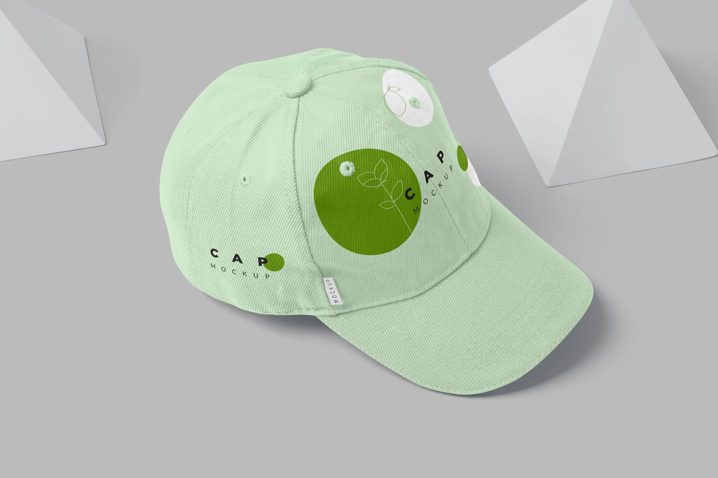 5 Baseball Cap Mockups cover image.