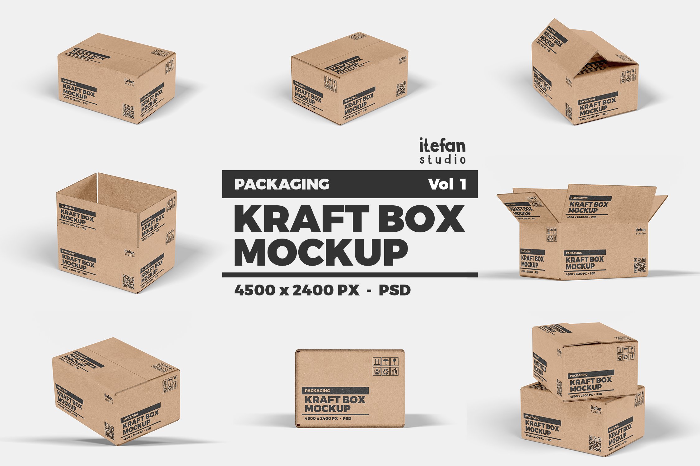 Kraft Box Mockup - Packaging Vol 1 cover image.