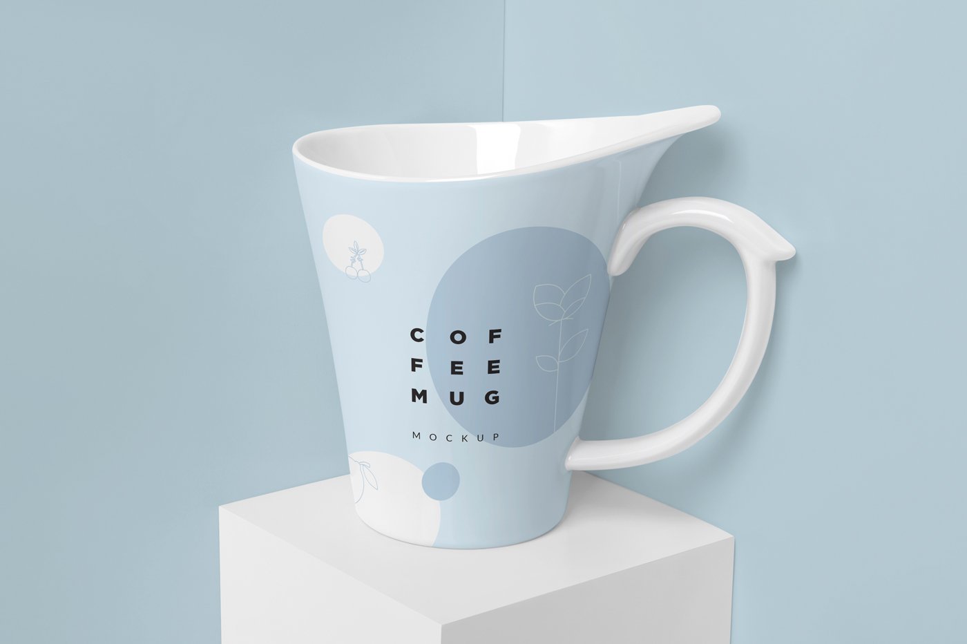 4 Awesome Coffee Mug Mockups cover image.
