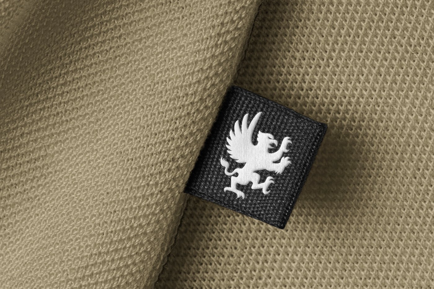 Woven Label Embroidery Logo Mockup cover image.