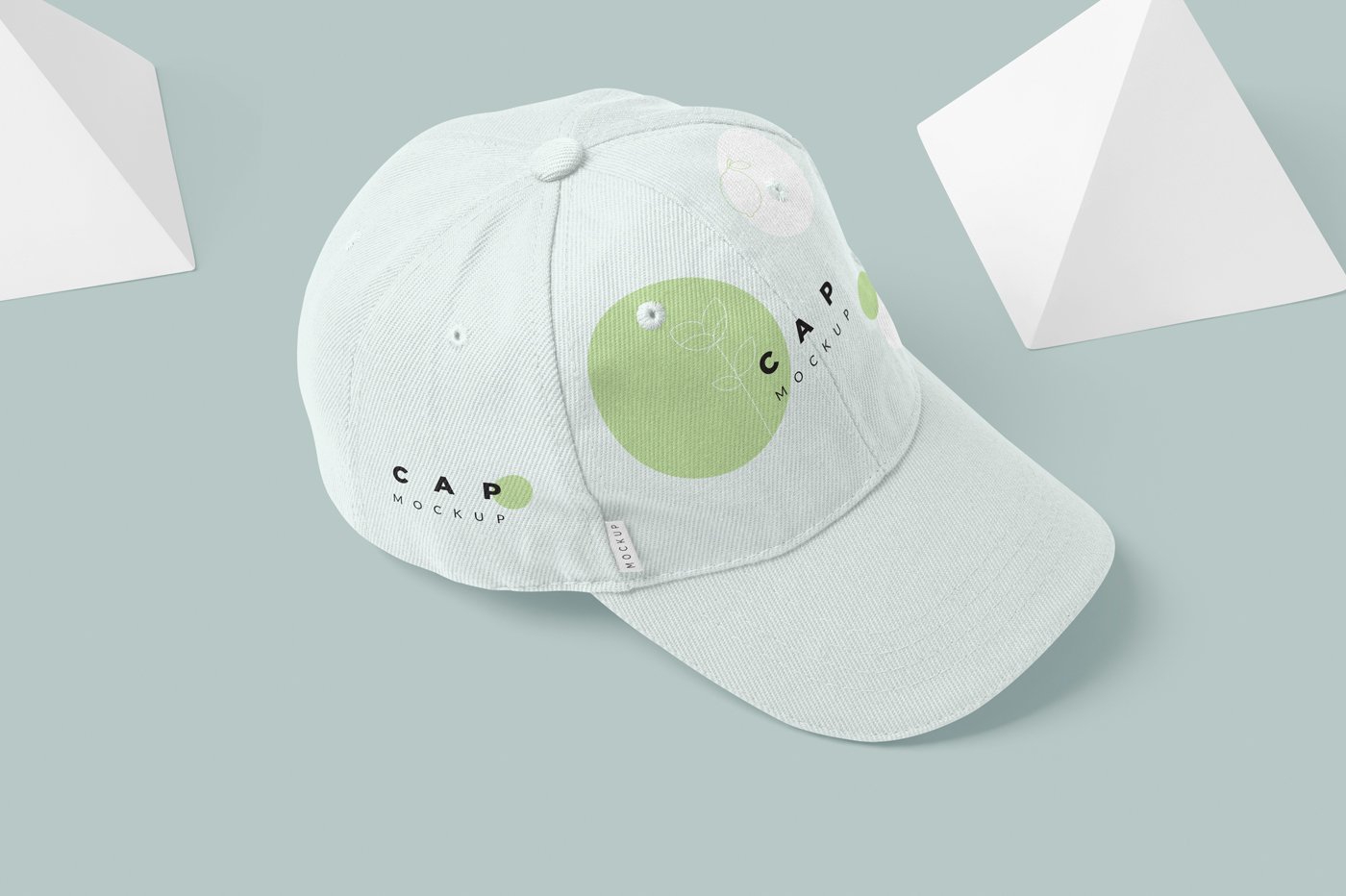 5 Baseball Cap Mockups cover image.