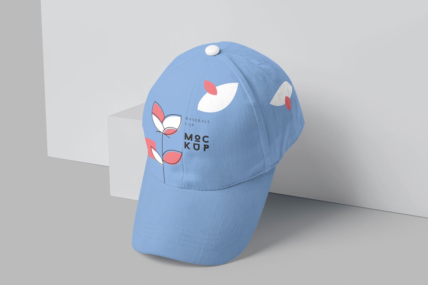 5 Baseball Cap Mockups cover image.