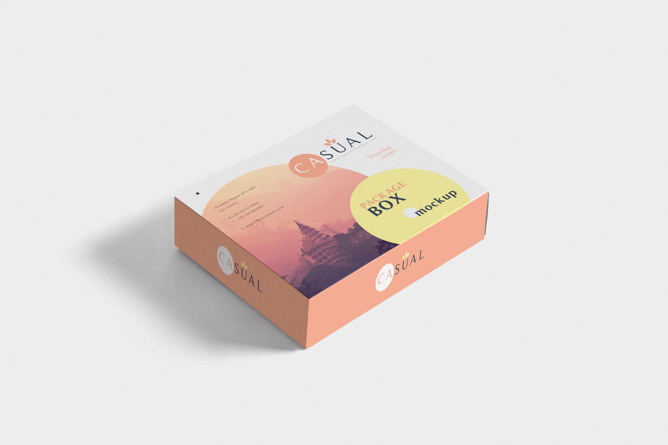 Box Packaging Mockups cover image.