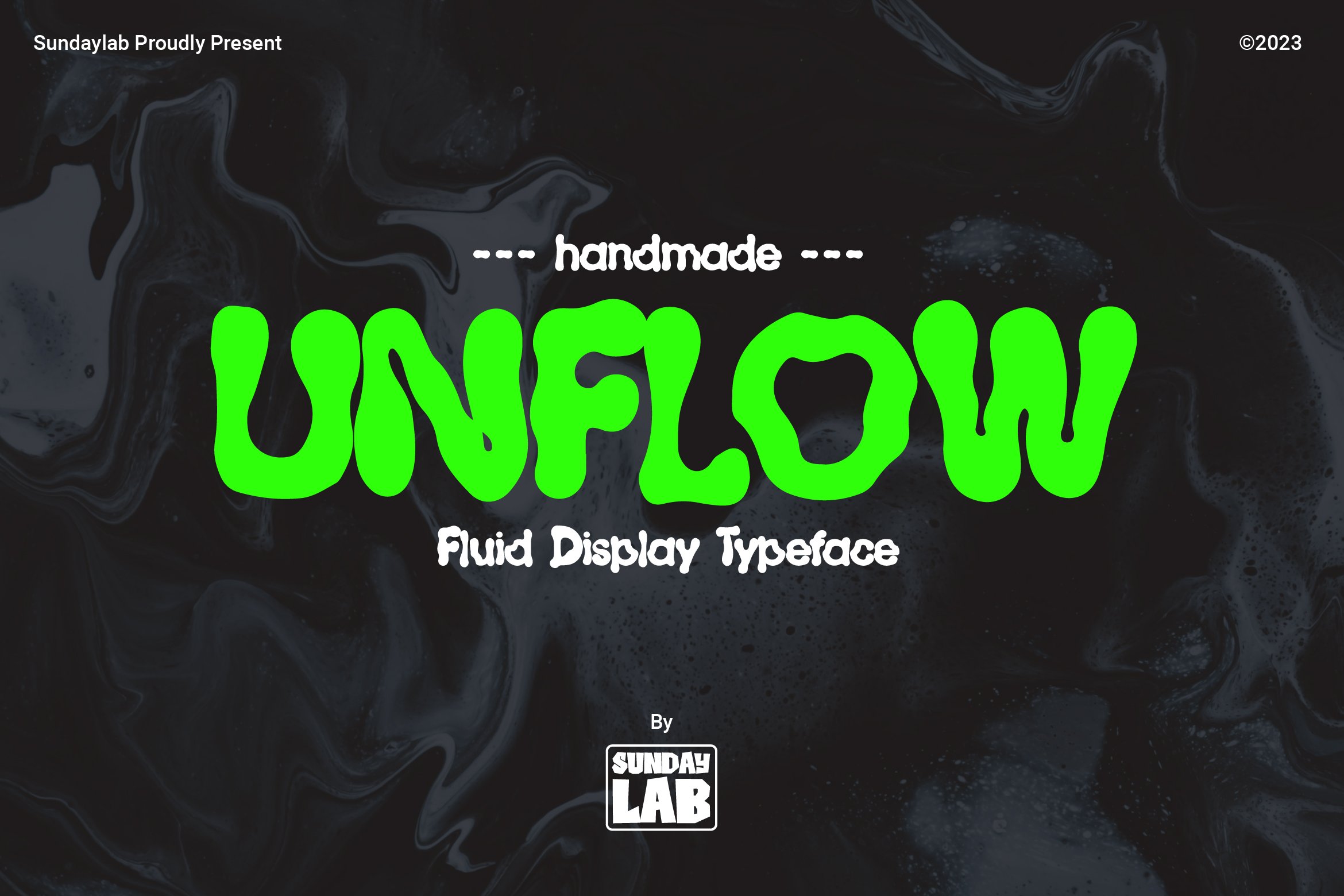 Unflow Typeface cover image.