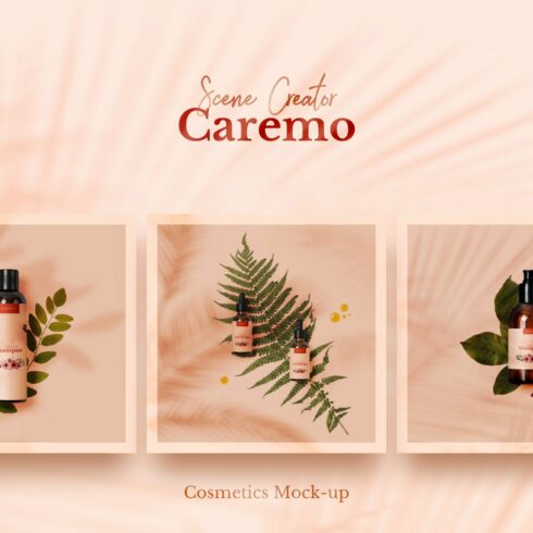 Caremo - Mockup Scene Creator Kit cover image.