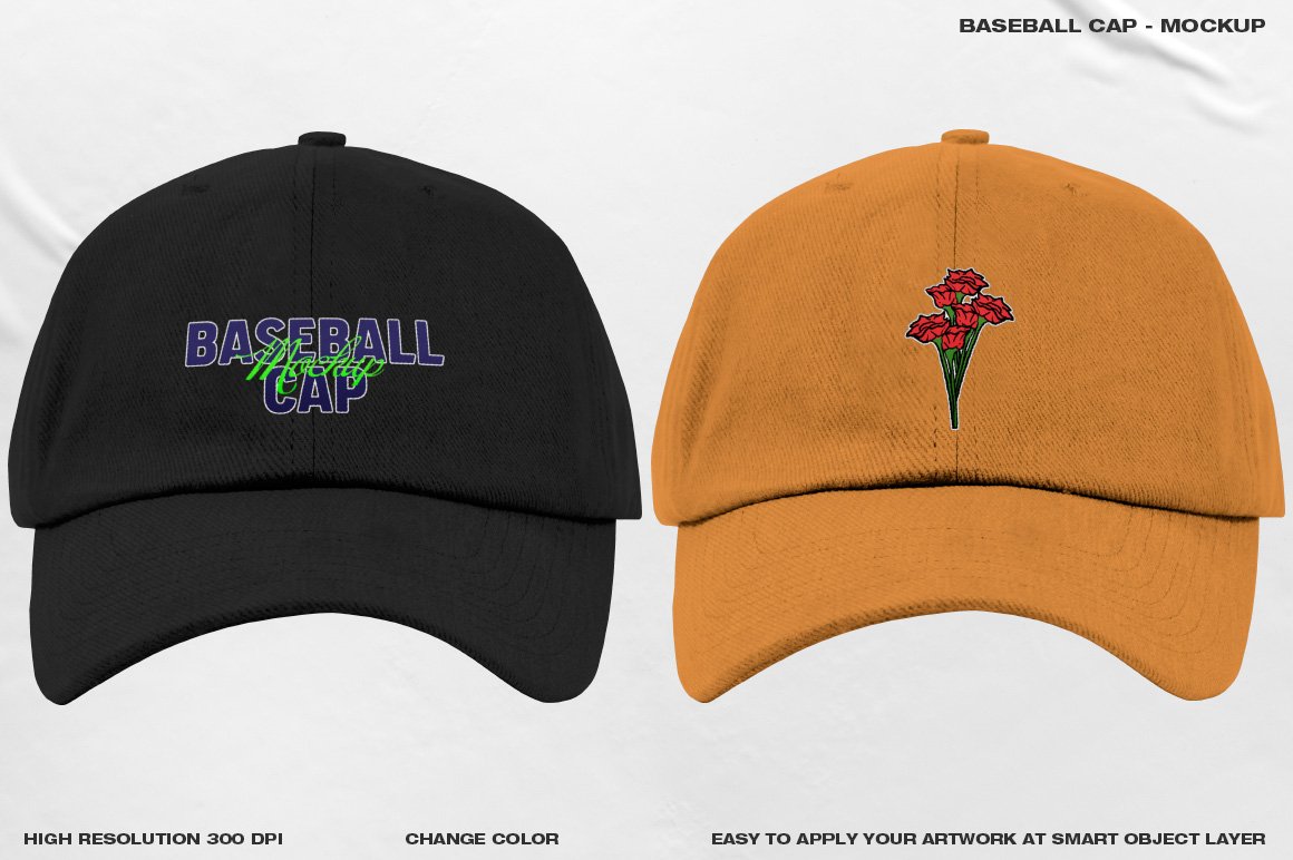 Baseball Cap - Mockup preview image.