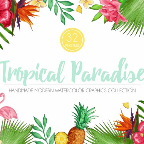 Tropical Paradise Graphic Set cover image.