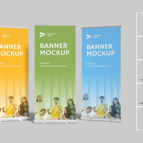 Rollup Banner Mockup cover image.