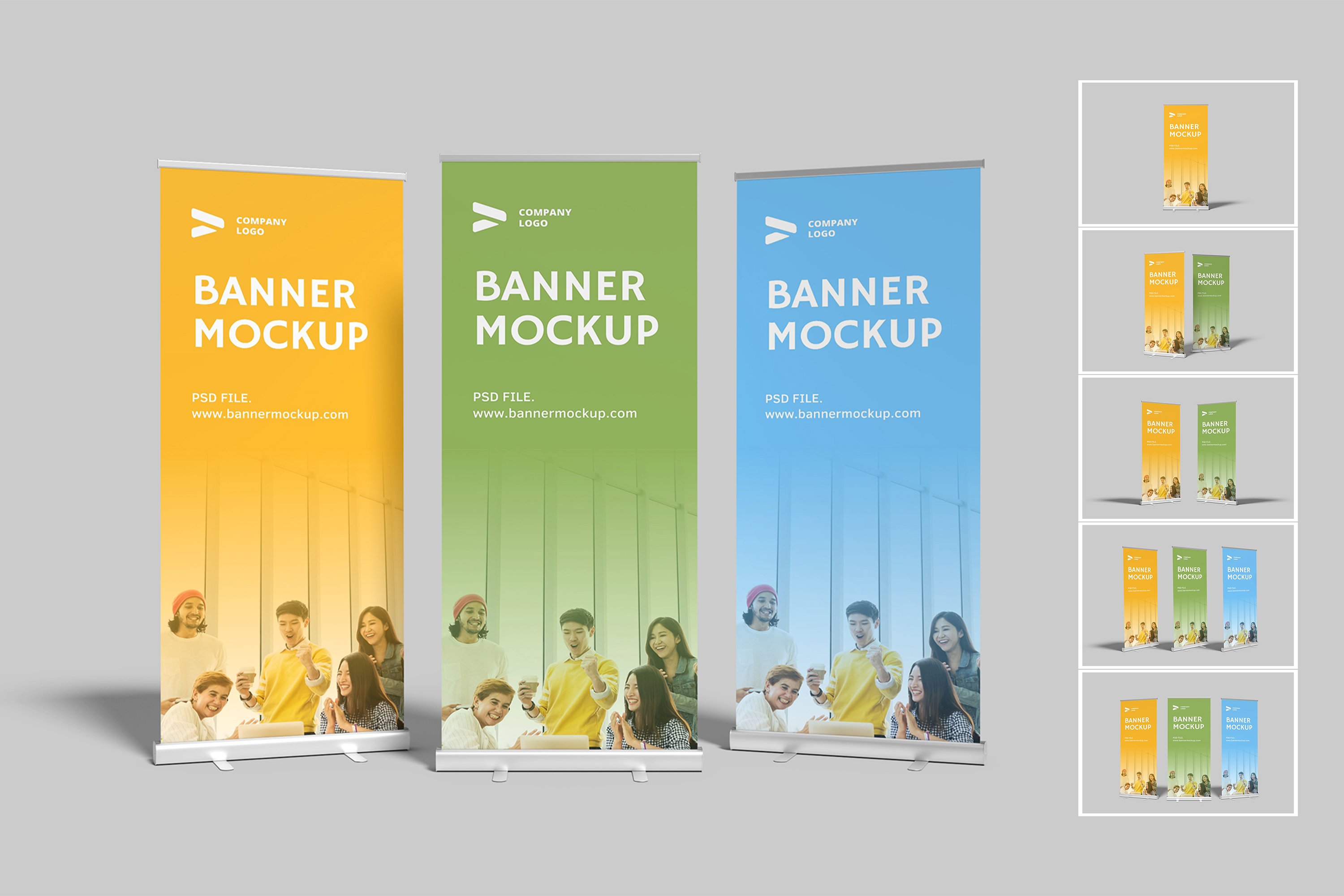 Rollup Banner Mockup cover image.